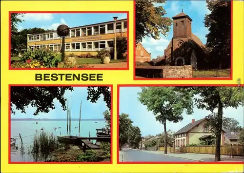 Bestensee Polytechnische Oberschule Rudi Arnstadt, Kirche Hauptstraße 1980