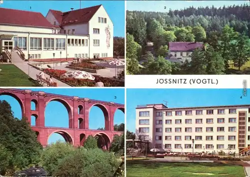 Jößnitz Plauen (Vogtland) FDGB-Erholungsheim " Mildenstrey", Gaststätte 1975