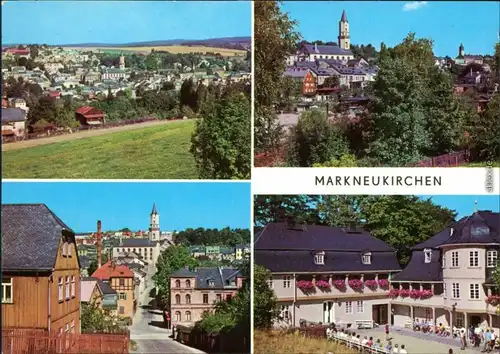 Markneukirchen Überblick, Kirche, Musikinstrumenten (erbaut 1784) 1980
