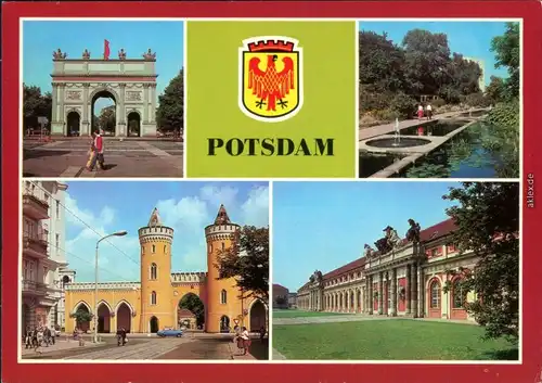 Potsdam Brandenburger Tor,  Nauener Tor, Marstall - Filmmuseum   1986