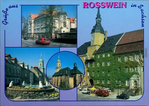 Rosswein  Roßwein Fachschule für Technik, Tuchmacherhaus Saumarkt  1995