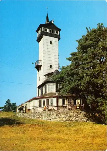 Ansichtskarte Oberweißbach Fröbelturm 1988