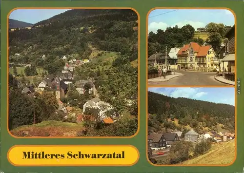 Katzhütte (Schwarzatal) Mellenbach-Glasbach -   Katzhütte -  Oberhammer 1989