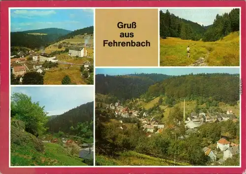 Fehrenbach FDGB-Erholungsheim Fritz SattlerFehrenbacher Schweiz, 1986