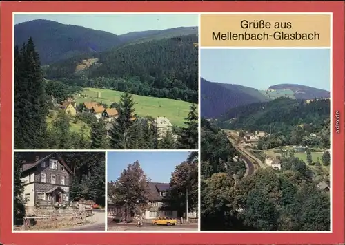 Mellenbach-Glasbach Ortsteil - Obstfelderschmiede,  Glasbach 1989