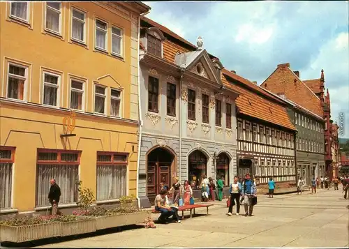 Ansichtskarte Suhl Steinweg 1985