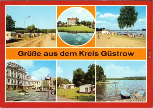 Güstrow Lohmen - Campingplatz am Garder See, Zeltplatz uvm. 1983