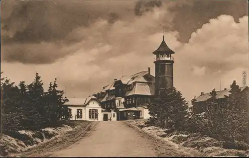 Ansichtskarte Sankt Joachimsthal Jáchymov Keilberg/Klínovec 