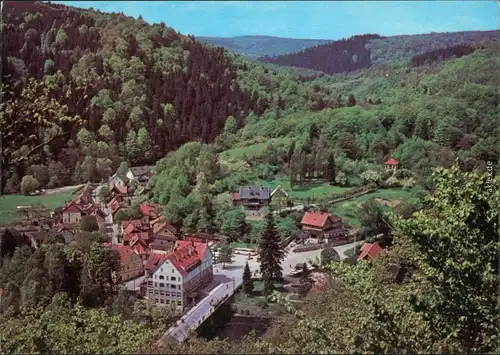 Ansichtskarte Treseburg Panoramablick 1975