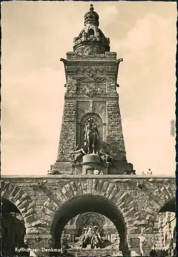 Kelbra (Kyffhäuser) Kaiser-Friedrich-Wilhelm-(Barbarossa) Denkmal 1969