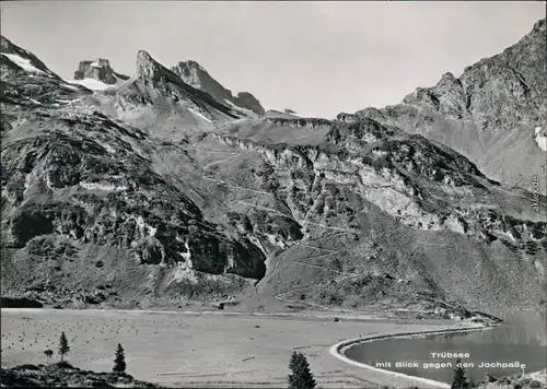 Ansichtskarte Innertkirchen Trübsee mit Blick gegen den Jochpaß 1965