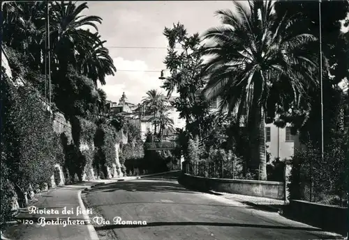 Ansichtskarte Bordighera Rivieza dei fiozi/Blumenriviera 1961