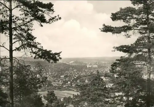 Ansichtskarte Rudolstadt Blick auf die Stadt 1971 