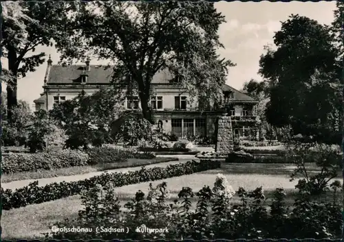 Ansichtskarte Großschönau (Sachsen) Kulturpark 1962