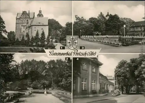 Pretzsch-Bad Schmiedeberg Kinderheim, Kurpark, Kulturhaus, Eisenmoorbad 1968