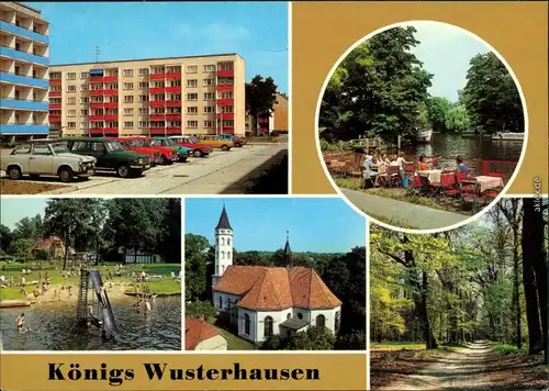 Königs Wusterhausen Heinrich-Heine-Straße, HO-Gaststätte Zur Schleuse  1985