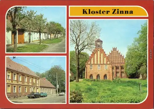 Kloster Zinna Jüterbog Wallstraße, Gaststätte "Klosterkeller", Alte  1986