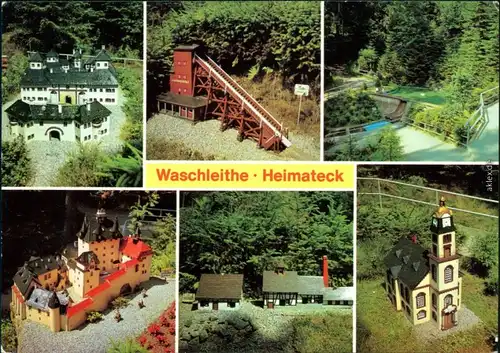 Waschleithe-Grünhain-Beierfeld Augustusburg, Alte Fichtelbergschanze   1984