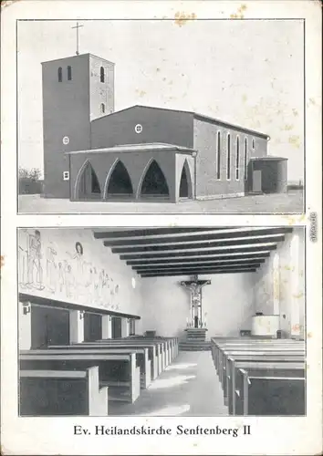 Senftenberg (Niederlausitz) Zły komorów Ev. Heilandskirche 1932