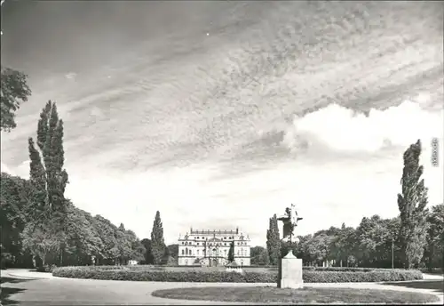 Dresden Großer Garten - Blick zum Palaisteich auf das Palais 1944/1979