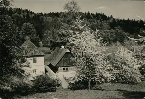 Böhmisch Skalitz Česká Skalice Partie an den Hütten 1967 