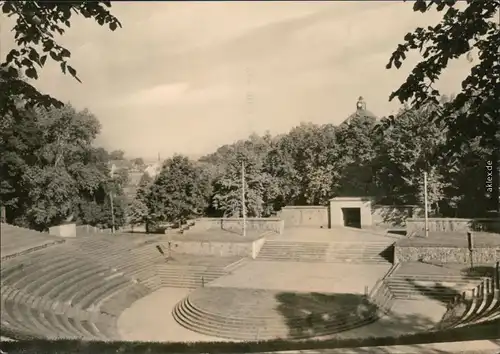 Ansichtskarte Borna Volksplatz 1965