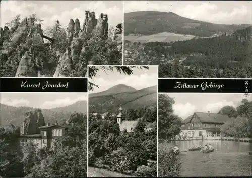 Jonsdorf Nonnenfelsen, Nonnenfelsenbaude, Jonsberg HOG Gondelfahrt Lausche 1972