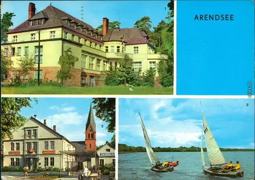 Arendsee (Uckermark)-Nordwestuckermark FDGB-Erholungsheim  1973
