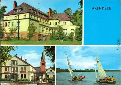 Arendsee (Uckermark)-Nordwestuckermark FDGB-Erholungsheim  1973