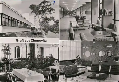 Zinnowitz Ferienheim Roter Oktober - Außen- und Innenansicht 1984