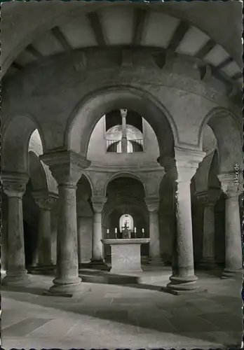 Ansichtskarte Fulda Michaeliskirche: Rotunde mit Apsis 1965