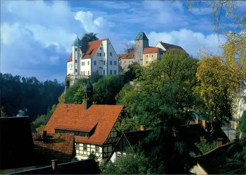 Hohnstein (Sächs. Schweiz) Burg Hohnstein (Sächsische Schweiz) 1995