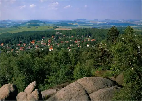 Ansichtskarte Ansichtskarte Jonsdorf Panorama-Ansicht 1995