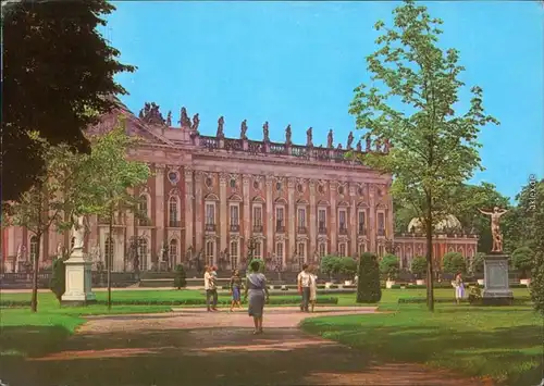 Ansichtskarte Brandenburger Vorstadt-Potsdam Neues Palais (Sanssouci) 1975