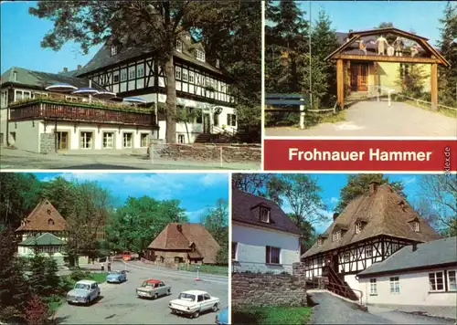 Ansichtskarte Frohnau Frohnauer Hammer, Eingang, Parklpatz 1981