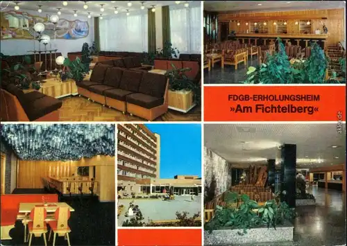 Oberwiesenthal Bücherei/Leseraum, Hallenbar, Steigerzimmer, Foyér 1983