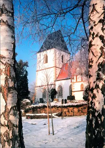 Ansichtskarte Ansichtskarte Hohendorf-Groitzsch Spätgotische Dorfkirche 1998