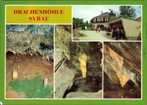 Syrau (Vogtland) Drachenhöhle Kristallkeller, Menschenähnlicher Figur g1983