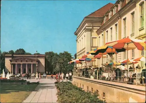 Ansichtskarte Mitte-Berlin Operncafé 1967