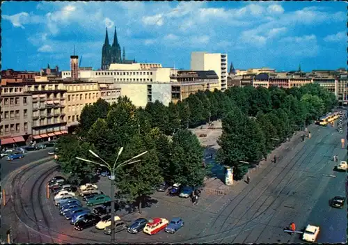 Ansichtskarte Köln Coellen | Cöln Neumarkt 1962