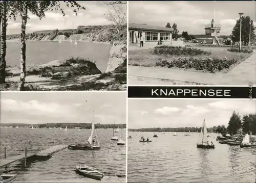 Ansichtskarte Groß Särchen-Lohsa Łaz Knappensee 1971