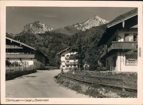 Ansichtskarte Ettenhausen Ettenhausen mit Geigel- und Breitenstein 1953