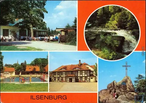 Ilsenburg (Harz) Gaststätte "Plessenburg", Bad, FDGB-Gaststätte, Ilsestein 1983