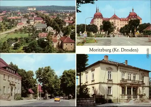 Moritzburg  Schloß-Moritzburg, Käthe-Kollwitz-Platz, Rathaus 1983