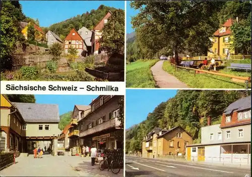 Ansichtskarte Ansichtskarte Schmilka Ansichten 1979