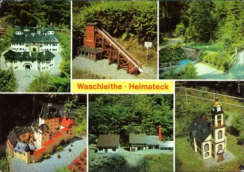 Waschleithe-Grünhain-Beierfeld Augustusburg, Alte Fichtelbergschanze    1984