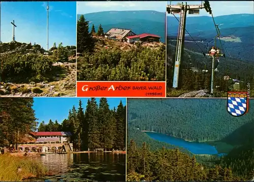 Ansichtskarte Bodenmais Großer Arber (Bayerischer Wald) 1971