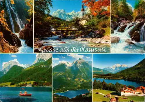 Ansichtskarte Ramsau (Wimbachtal) Ansichten 2000