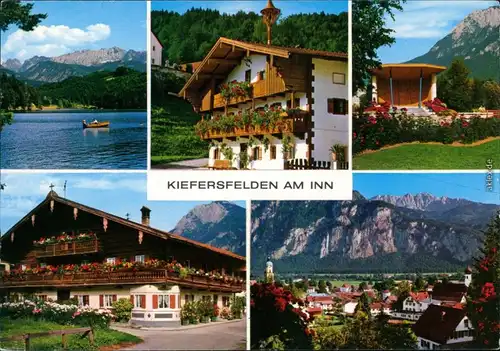 Ansichtskarte Kiefersfelden Ansichten 1985