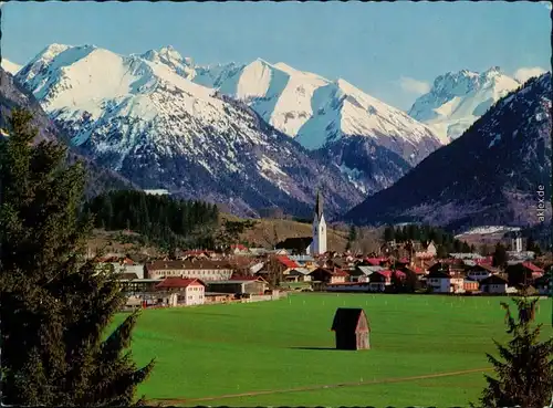 Ansichtskarte Oberstdorf (Allgäu) Panorama-Ansichten 1985